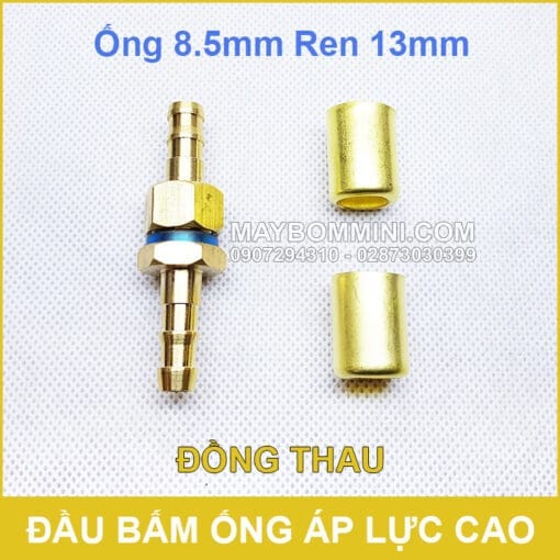 Dau Cost Bam Cong Ap Luc 13mm Dong Thau