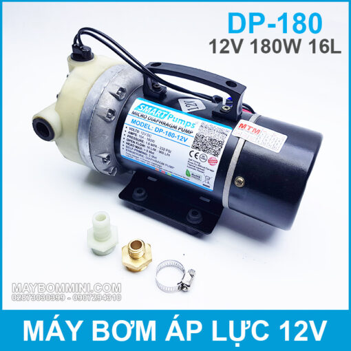 May Bom Ap Luc 12V 180W Gia Re Chinh Hang