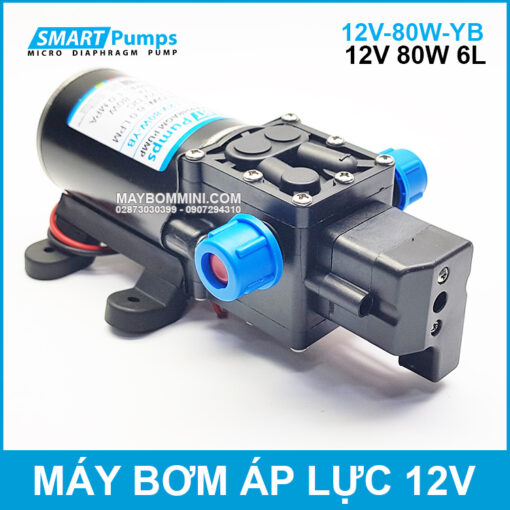 May Bom Mini 12v 80w Gia Re Chinh Hang