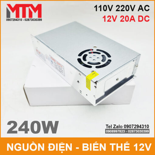 Nguon To Ong 12v 240w Chinh Hang