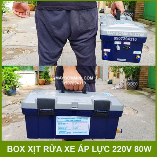 Cach Su Dung May Rua Xe Ap Luc Mini 220v 80w