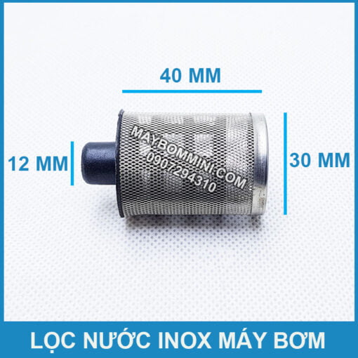 Kich Thuoc Loc Nuoc Inox Mini