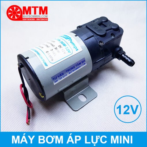 May Bom Mini Ap Luc 12v Chin Hang Gia Re