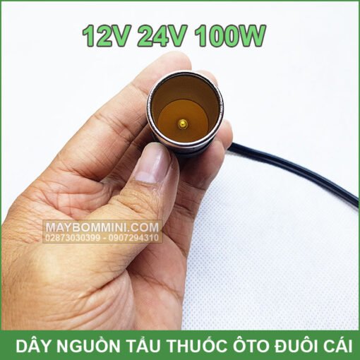 Cuoi Cai Day Cam Dien Xe Oto