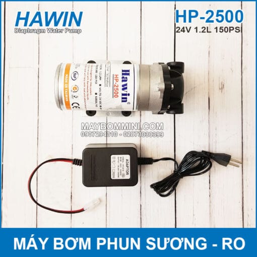 May Bom Phun Suong Va RO 24V