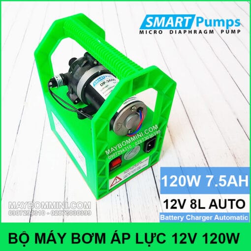 Bo May Bom Ap Luc Mini 12V 120W Tien Loi