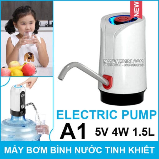 May Bom Binh Nuoc Khoan Tinh Khiet A1 5V 4W