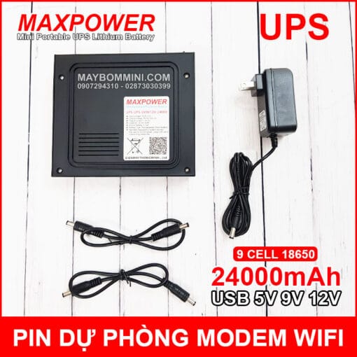 UPS 24000mah 5V 9V 12V