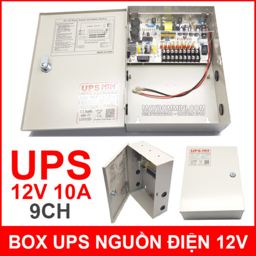 Box Ups Nguon Dien Du Phong 12V 10A MTM