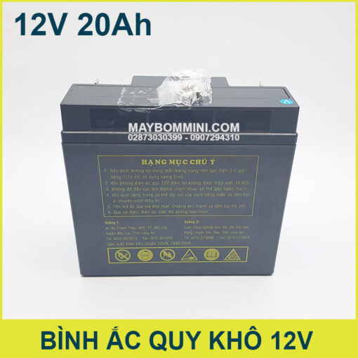 Hang Muc Chu Y Binh Ac Quy Kho 12v