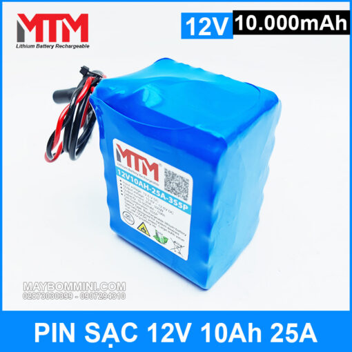 Chuyen Cac Loai Pin 12v 10ah 25A