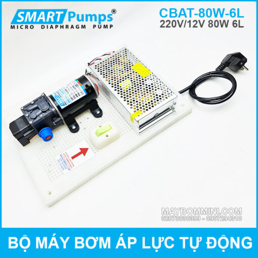 Tron Bo Bom Nuoc Tro Luc Tu Dong 12V 80W