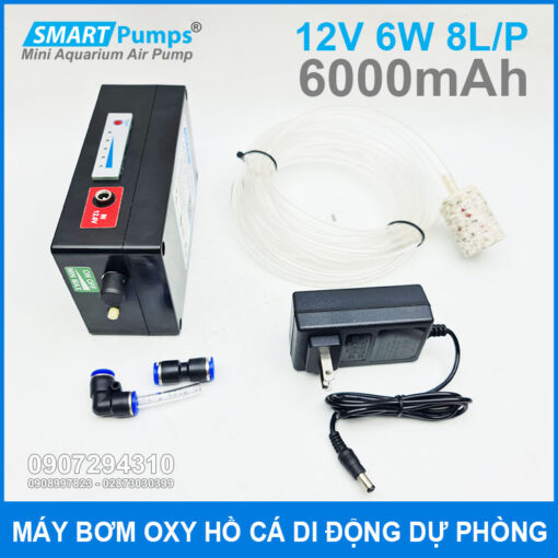 May Suc Khi Oxy Di Dong 12v