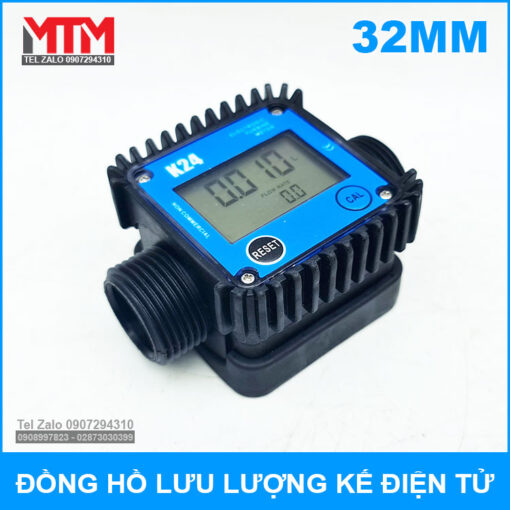 Dong Ho Luu Luong Ke Dien Tu K24 Ren Ngoai 32mm