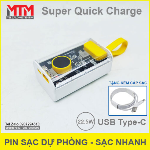 Pin Sac Nhanh Cao Gia Re 8000mah Tang Kem Cap Sac