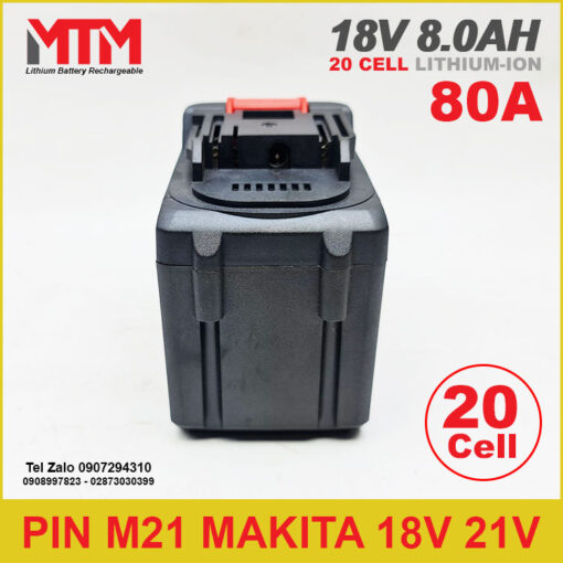 Pin May Cat Co 18V 21V 8Ah Chan Pho Thong Makita