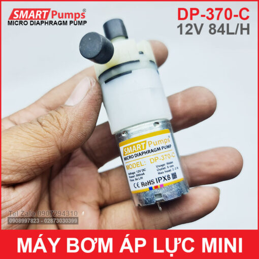 Bom Nuoc Mini Gia Re 12V DP 370C