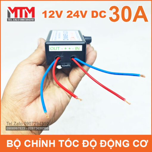 Bo Dieu Chinh Toc Do Motor 12V 24V 30A