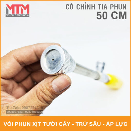 Dau Bec Phun Ong Inox Ap Luc