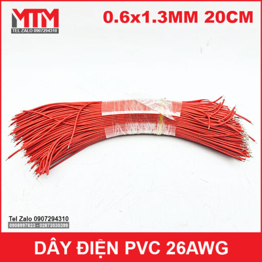 Day Dien 26awg 20cm Gia Re