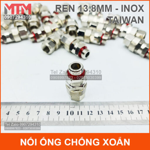 Noi Chong Xoan Ong 13mm Inox Taiwan Duong Kinh