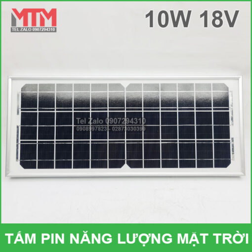 Tam Pin Nang Luong Mat Troi 10W 18V