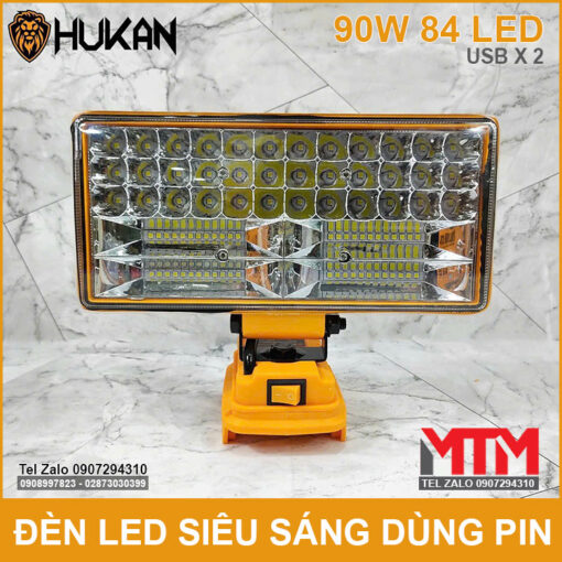 Den Led Sieu Sang 21V 27W Pin M21 Hukan HK LB4in27 Chinh Hang