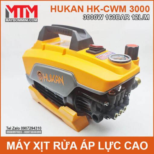 May Rua Xe Ap Luc Cao 220V 3000W 12L Hukan HK CWM 3000 Chinh Hang