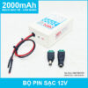 Pin Sac 12V 2000mah 10A MTM Khong Kem Sac