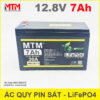 Binh Ac Quy Pin 12V 7Ah 30A Lifepo4