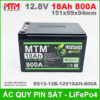 Binh Ac Quy Pin Xe May 12V 18Ah 800A ES12 12B 12V18AH 800A