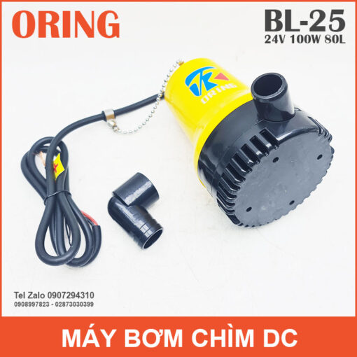 May Bom Nang Luong Mat Troi 24V DC 100W Oring